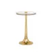 Antonia Side Table Polished Brass