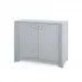 Audrey Washed Winter Gray Cabinet