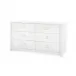Audrey Extra Large 6-Drawer Cream