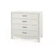 Barrett Sand White 4-Drawer Large