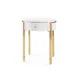 Bodrum Side Table Vanilla
