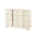 Bardot Large 3 -Drawer Canvas Cream