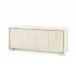 Blake 4-Door Cabinet Blanched Oak