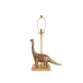 Bruno Antique Brass Lamp Without Shade