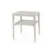 Bertram Side Table Soft Gray