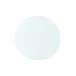 Claudette 1-Drawer Round Side Table Glass Top Clear