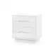 Cora 4-Drawer End Table, Soft White