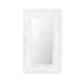 Callista Ghost White Recatangular Mirror Large
