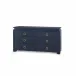Elina Extra Large 6-Drawer Storm Blue