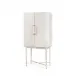 Florian Tall Bar Cabinet Ivory