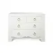 Jacqui Large 4-Drawer Chiffon White