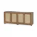 Kelsea 4-Door Cabinet Driftwood