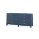 Madison 8-Drawer, Navy Blue Lacquer