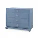 Ming Large 4-Drawer Navy Blue