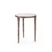 Nora Side Table Antique Brass