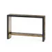 Odeon Console Antique Brass and Dark Bronze