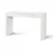 Odom Console Table White Pearl