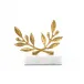 Olive Statue Gold Leaf