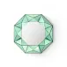 Phoenix Peridot Green Octagonal Mirror