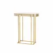 Prism Side Table Gold Leaf