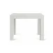 Parsons Side Table Chiffon White