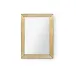 Reese Antique Champagne Rectangular Mirror Small
