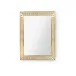 Reese Antique Champagne Rectangular Mirror