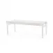 Rope Bench Whitewashed Cotton White