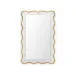 Thaisa Gold Leaf Rectangular Mirror Large