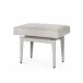Winston Stool Gray Leather