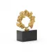 Wreath Statue Gold Leaf