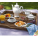 Large Decorative Square Tray, with handles, 18" sq x H 2"