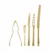 Canvas Classic Matte Gold 5-Pc Appetizer Set