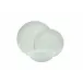 Shell Bisque White 3-Pc Place Setting (Dinner Plate, Salad Plate, Cereal Bowl)