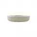 Reims Salt/White Set of 4 Shallow Bowls