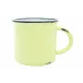 Tinware Set of 4 Mugs Yellow