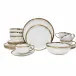 Dauville Gold 20-Pc Place Setting Glazed