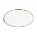 Dauville Platinum Oval Platter Small