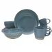 Shell Bisque Blue 16-Pc Set