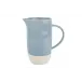 Shell Bisque Blue Pitcher