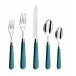 Helios Turquoise Serving Fork