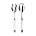 Conty White Salad Servers