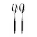 Conty Black Salad Serving Set