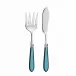 Diana Teal Fish Serving Set