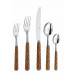 Ellipse Wood Pastry Fork