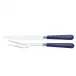 Helios Navy Blue Carving Set