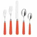 Helios Orange 6 Steak Knives