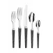 Quio Black Flatware
