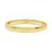 Cleopatra Oval Gold Hinged Bangle