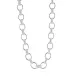 Cleopatra Silver Regal Link Necklace 16"+2"
